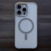 Grey Border Matte Magsafe Case