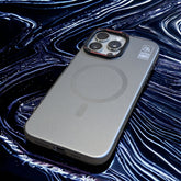 Titanium Grey Magsafe with Camera Stand Premium Case