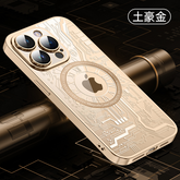 New Luxury Plating Clear Magnetic Magsafe Case For iPhone