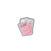 Metal Enamel Brooches 3m Sticker Fashion Jewelry Design 81