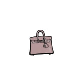 Metal Enamel Brooches 3m Sticker Pink Luxury Handbag Charms