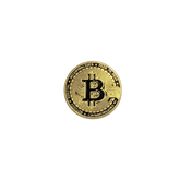 Metal Enamel Brooches 3m Bitcoin Charm