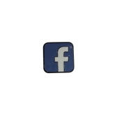 Metal Enamel Brooches 3m Sticker Facebook Logo Charm