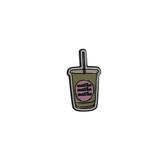 Metal Enamel Brooches 3m Sticker M2 / Coffee Cup Charm