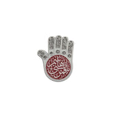 Metal Enamel Brooches 3m Hamsa / Hand of Fatima Charm