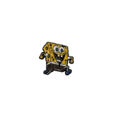 Metal Enamel Brooches 3m SpongeBob Charm