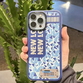 The Fack Blue 3D Depth Case For iPhone