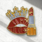 Metal Enamel Brooches 3m Sticker Fashion Jewelry Design 183