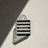 Metal Enamel Brooches 3m Sticker Fashion Jewelry Design Sephora shopping bag