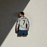 Metal Enamel Brooches 3m Sticker Fashion Jewelry Design Cristiano Ronaldo
