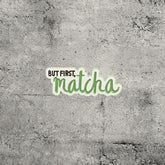 Metal Enamel Brooches 3m Sticker Fashion Jewelry Design Matcha Text