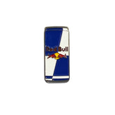 Metal Enamel Brooches 3m Sticker Fashion Jewelry Design Red Bull Can