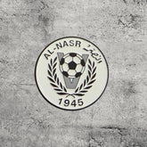 Metal Enamel Brooches 3m Sticker Fashion Jewelry Design Al-Nasr Football Club