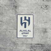 Metal Enamel Brooches 3m Sticker Fashion Jewelry Design Al Hilal club