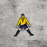 Metal Enamel Brooches 3m Sticker Fashion Jewelry Design Cristiano Ronaldo