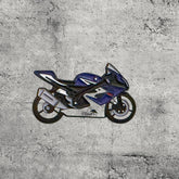 Metal Enamel Brooches 3m Sticker Fashion Jewelry Design Sports Bike