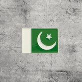 Metal Enamel Brooches 3m Sticker Fashion Jewelry Design Pakistan Flag