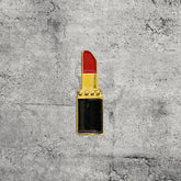Metal Enamel Brooches 3m Sticker Fashion Jewelry Design Luxury Lipstick