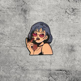 Metal Enamel Brooches 3m Sticker Fashion Jewelry Design Aesthetic Girl
