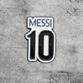 Metal Enamel Brooches 3m Sticker Fashion Jewelry Design Messi 10