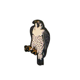 Metal Enamel Brooches 3m Sticker Fashion Jewelry Design Falcon Bird