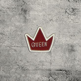 Metal Enamel Brooches 3m Sticker Fashion Jewelry Design Queen Crown