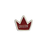 Metal Enamel Brooches 3m Sticker Fashion Jewelry Design Queen Crown