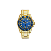 Metal Enamel Brooches 3m Sticker Blue watch