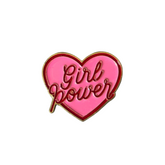 Metal Enamel Brooches 3m Sticker Pnk Power Girl