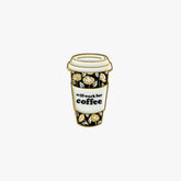 Metal Enamel Brooches 3m Sticker coffee