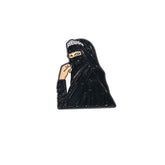 Metal Enamel Brooches 3m Sticker Abaya Queen