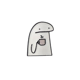 Metal Enamel Brooches 3m Sticker Flork Drinkin