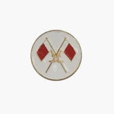 Metal Enamel Brooches 3m Sticker Qatar Flag