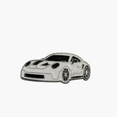 Metal Enamel Brooches 3m Sticker White Porshe
