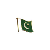 Metal Enamel Brooches 3m Sticker Pakistan Flag