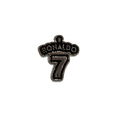 Metal Enamel Brooches 3m Sticker Ronaldo 7 Logo