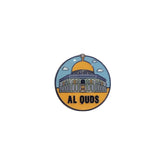 Metal Enamel Brooches 3m Sticker Masjid Al Quds