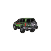 Metal Enamel Brooches 3m Sticker Nissan Patrol Green