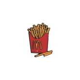 Metal Enamel Brooches 3m Sticker Mc Fries