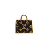 Metal Enamel Brooches 3m Sticker LV Bag