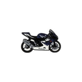 Metal Enamel Brooches 3m Sticker Sports bike blue