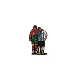 Metal Enamel Brooches 3m Sticker Ronaldo Messi Football
