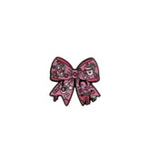 Metal Enamel Brooches 3m Sticker Pink bow