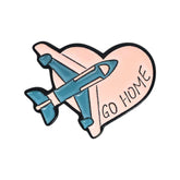 Metal Enamel Brooches 3m Sticker Fashion Jewelry Design 15