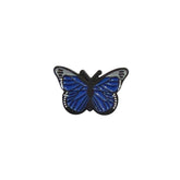 Metal Enamel Brooches 3m Sticker Fashion Jewelry Design Blue Butterfly