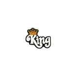 Metal Enamel Brooches 3m Sticker Fashion Jewelry Design King Crown