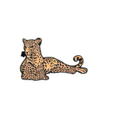 Metal Enamel Brooches 3m Sticker Fashion Jewelry Design Leopard Animal