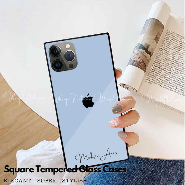 Signature Glass Case For iPhone