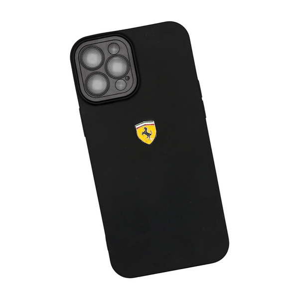 Black Ferrari Case For iPhone WrapNation