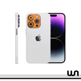 CF White with Dot Orange - Duotone Skins For iPhone